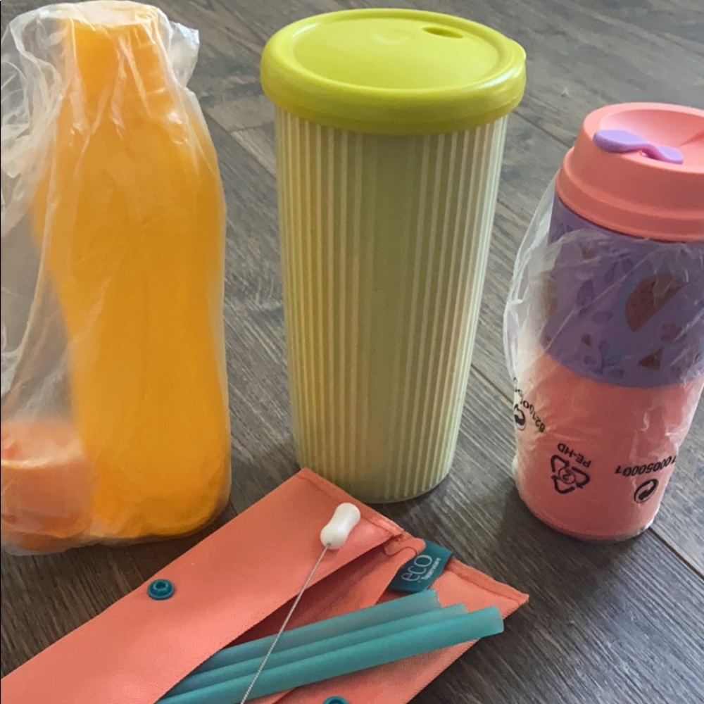 NEW Tupperware Drinkware and Eco straw